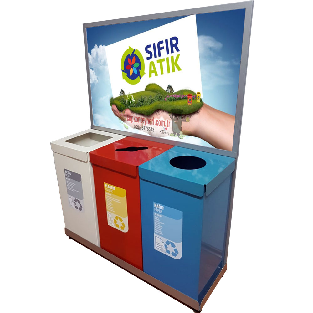 Sıfır Atık 3lü Kare Set